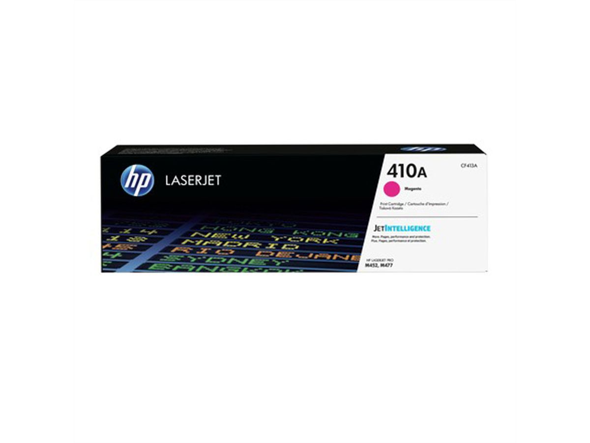CF413A HP Toner magenta, Nr. 410A, 2.300 pages pour CLJ Pro M452dn, MFP M477fdn