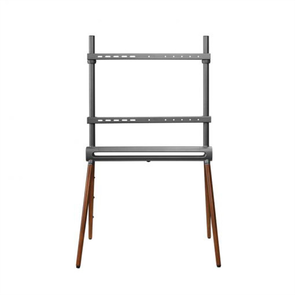 Hagor Système de stand Elia Studio Shine Wood, système de stand autonome, noir/gris