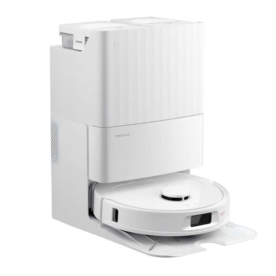 Roborock Aspirateur Qrevo S ProX blanc, Robot aspirateur/balayeur