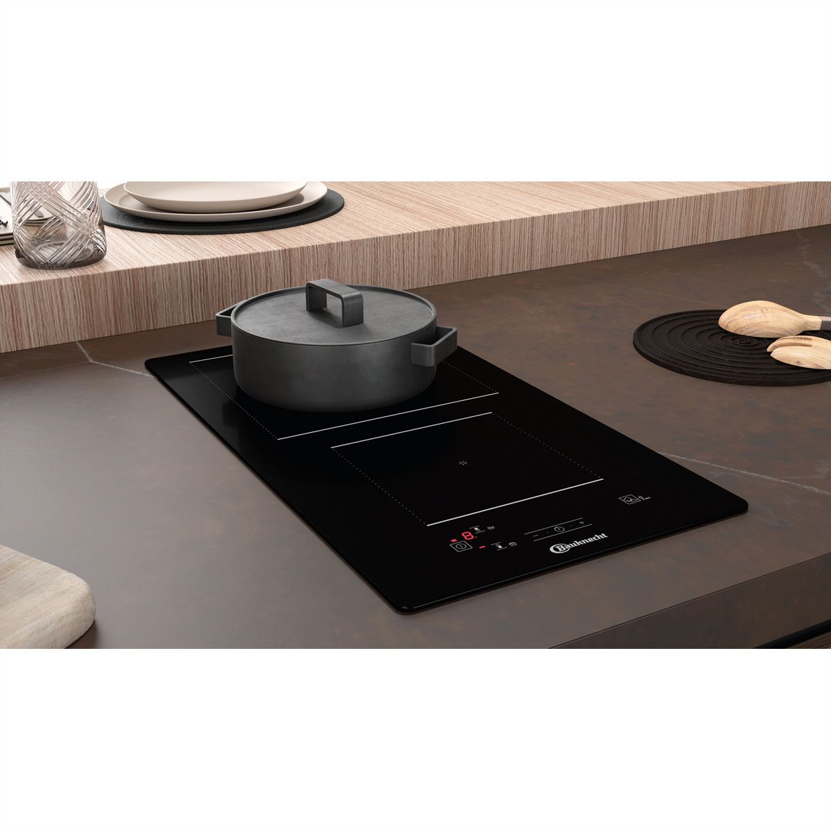 Bauknecht Glaskeramik-Kochfeld autark, Induktion, 30cm, MyMenu