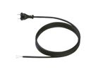 BACHMANN Kontur St.Zuleitung 2x1,0 3m, H05VV-F schwarz Kont.St./AEH