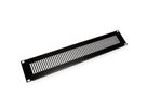 VALUE Panneau avant de ventilation 19", 2 U, RAL 9005 noir