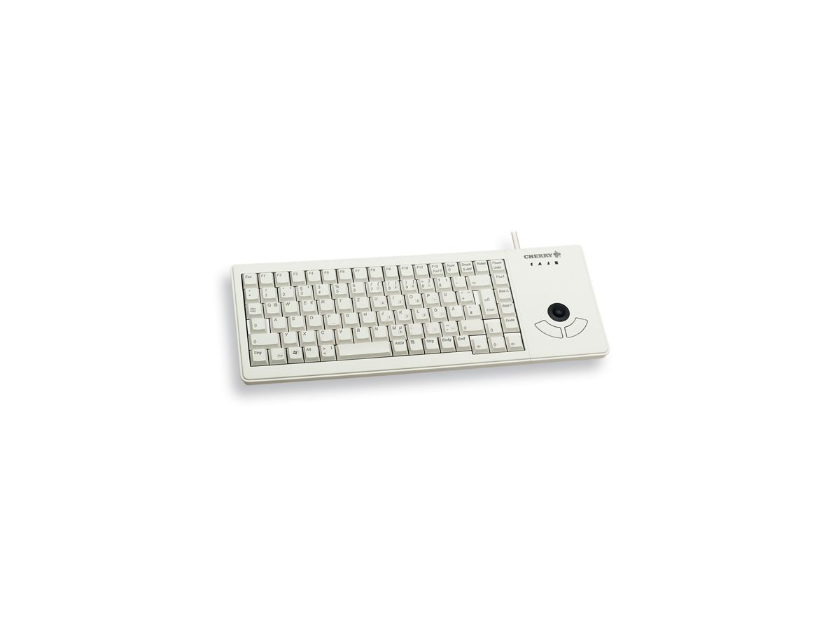 Cherry XS Trackball Keyboard G84-5400 - clavier , boule de commande, gris