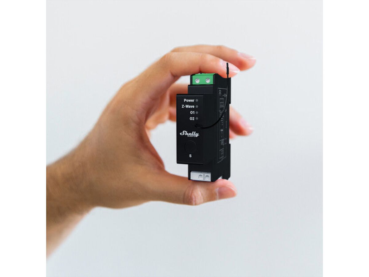 Shelly Schaltaktor Qubino WavePro Shuttr
