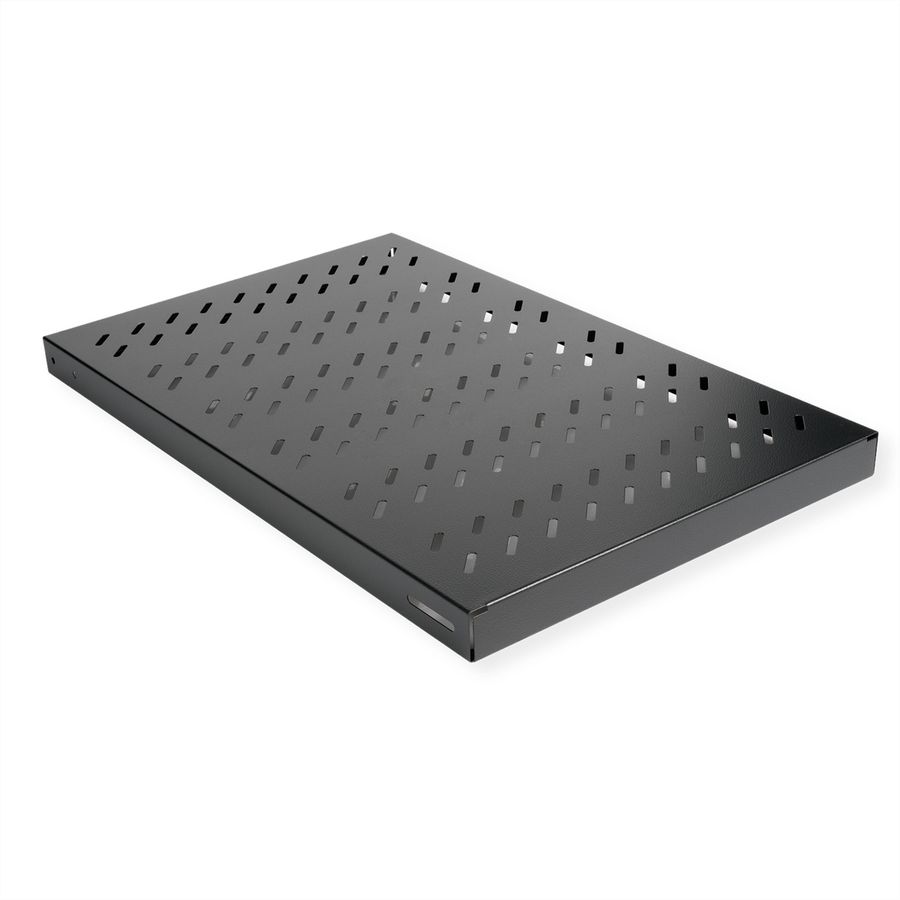 ROLINE 19-Zoll Fachboden 1 HE, verstellbar 700 T 50 kg schwarz