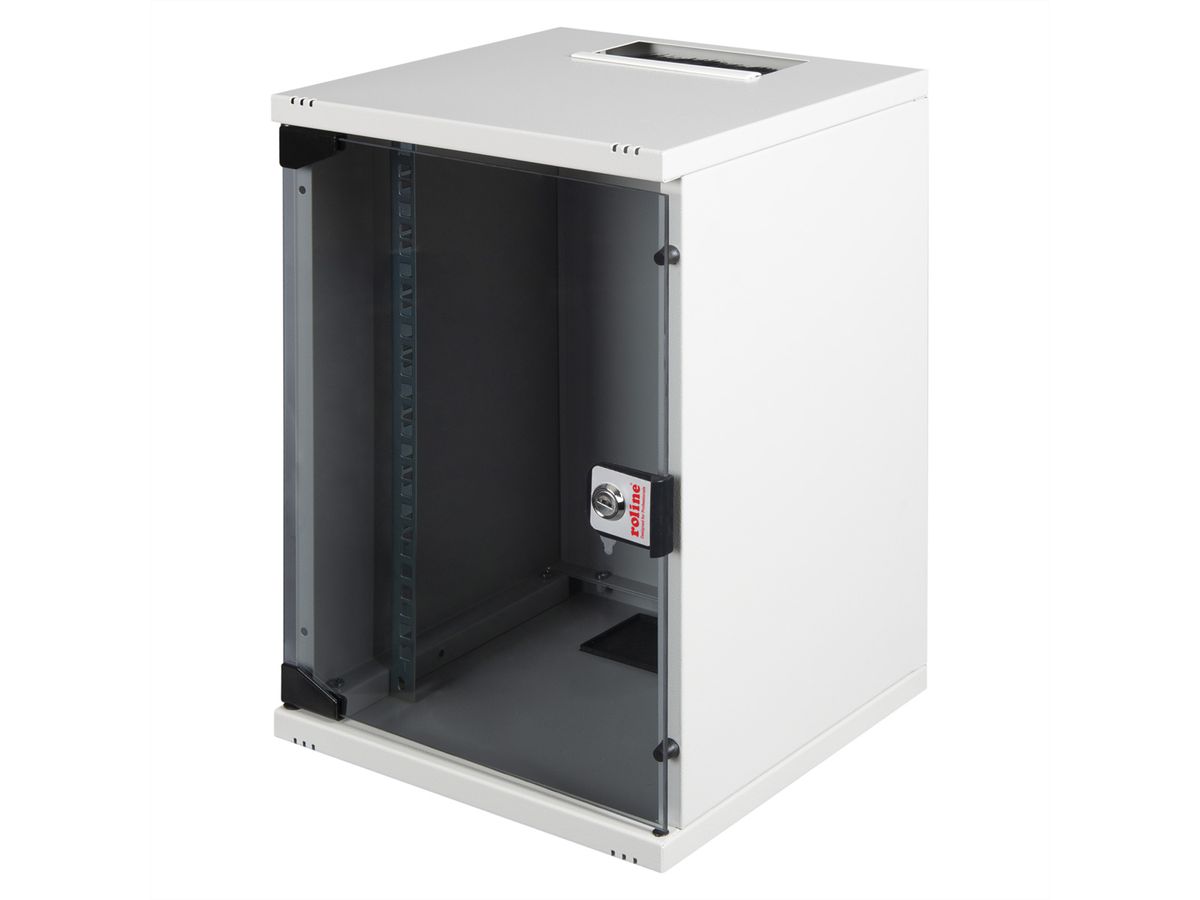 ROLINE 10" Boîtier mural 9U, 312x300 LxP  gris