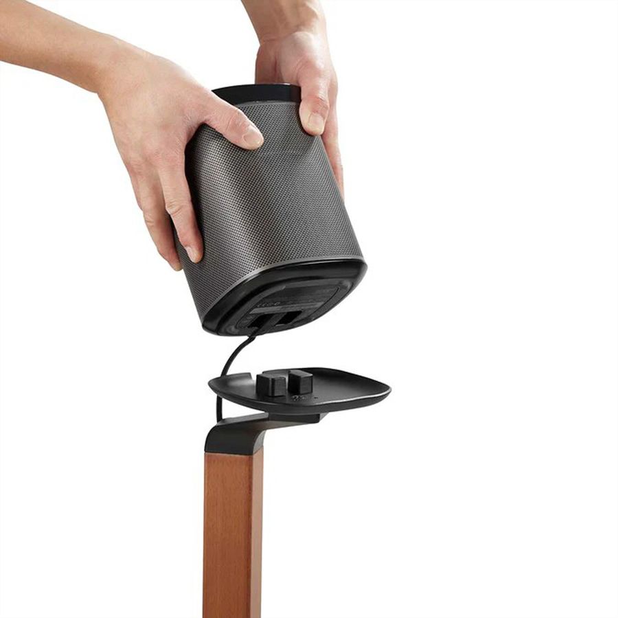 Nedis Lautsprecherständer für Sonos One / One SL / PLAY:1, Ständer, 10 kg, Kabelmanagement