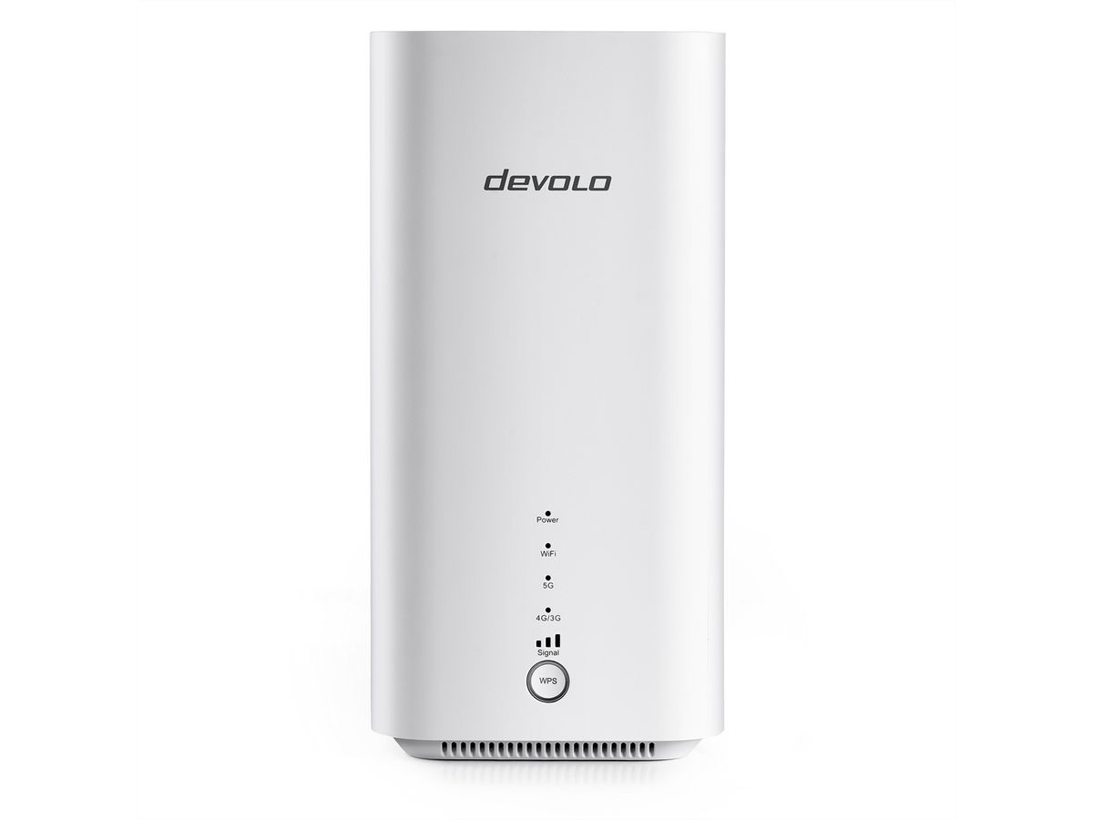 **Retoure**Devolo Router WiFi 6 5G, 3600 Mbit/s, 1x RJ45&RJ11, 1x Nano Sim