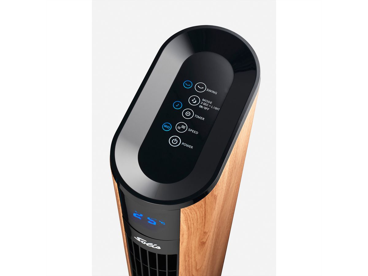 **Retoure**Solis Turmventilator Easy Breezy 757, holzoptik