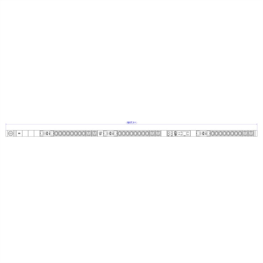 BACHMANN BN3000 3xRCM 24xC13 6xC19 6xLS