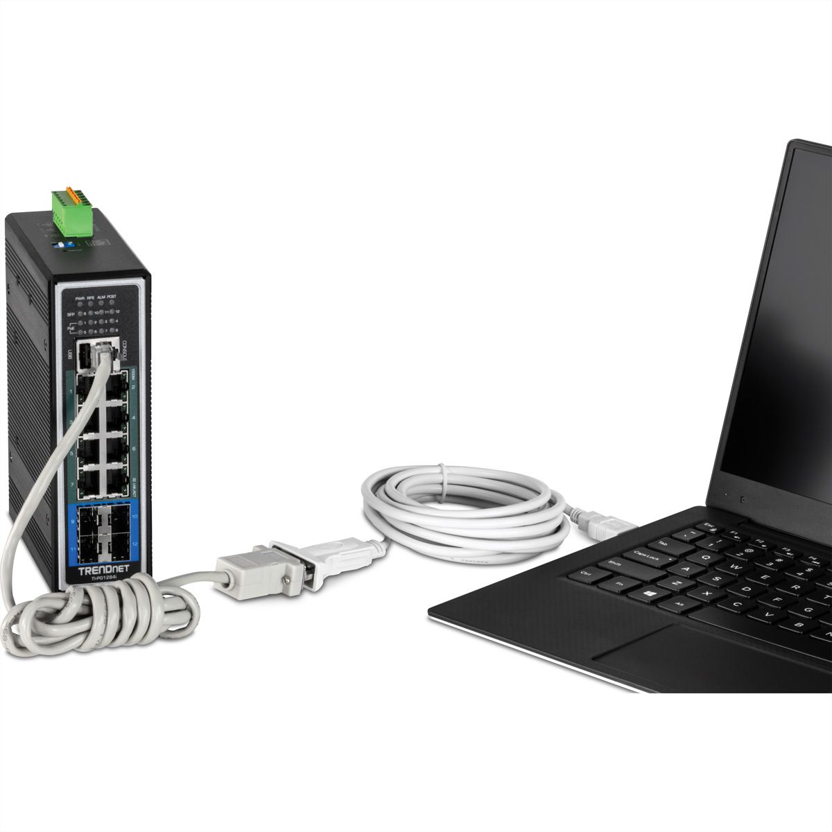 TRENDnet TU-S910 USB zu Serial Konverter, 3 Meter Kabel