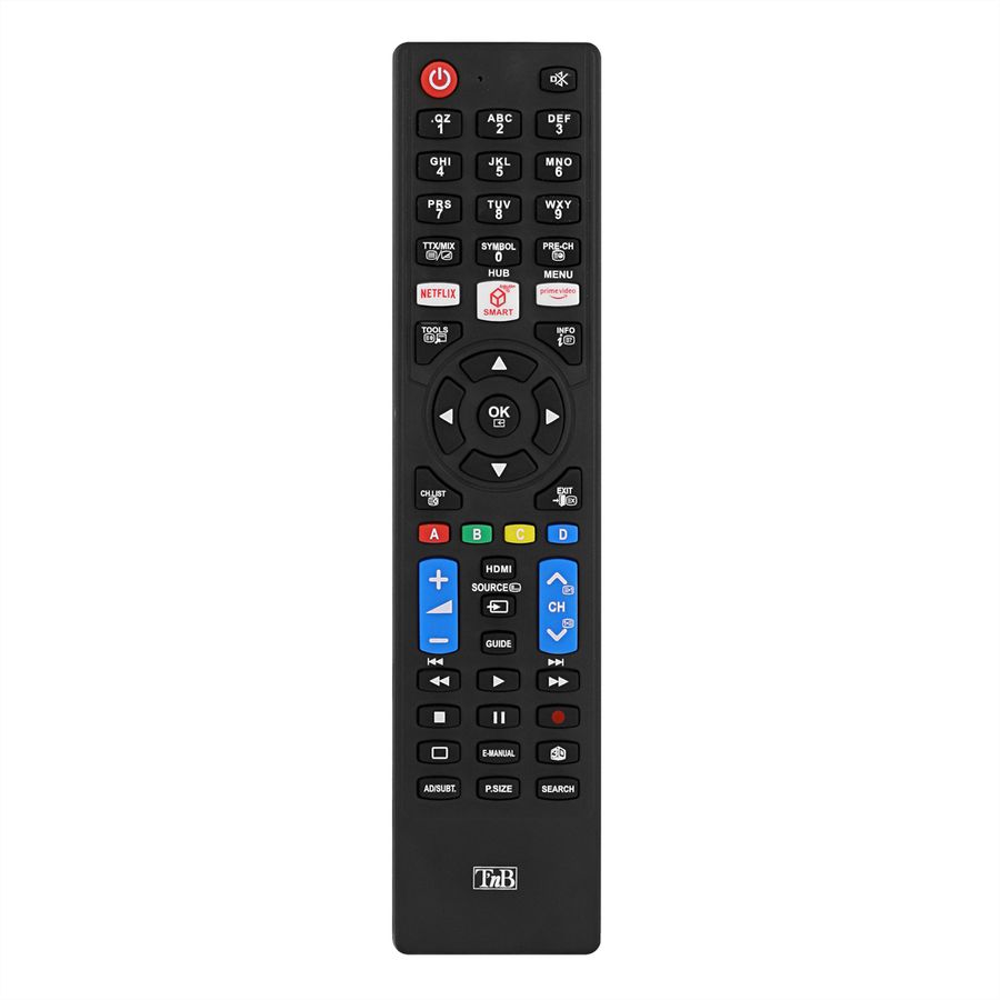T'nB Universalfernbedienung Panasonic, Philips, LG, Samsung & Sony