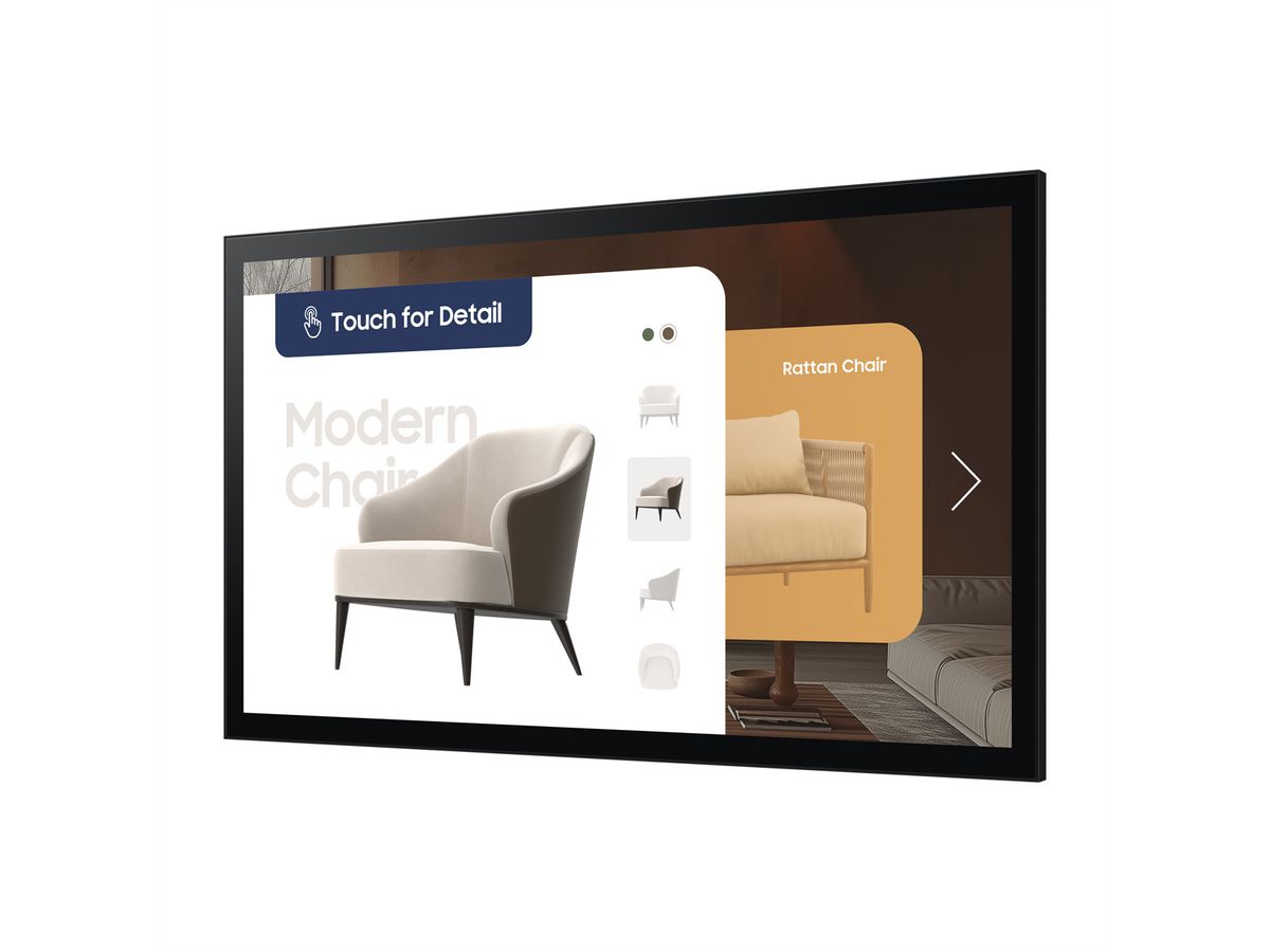 Samsung Digital Signage Display QM32C-T, 32'', Touch