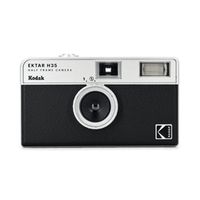 Kodak Ektar H35 Analog Kamera schwarz, 35mm Film, 22mm, F9.5, Blitz