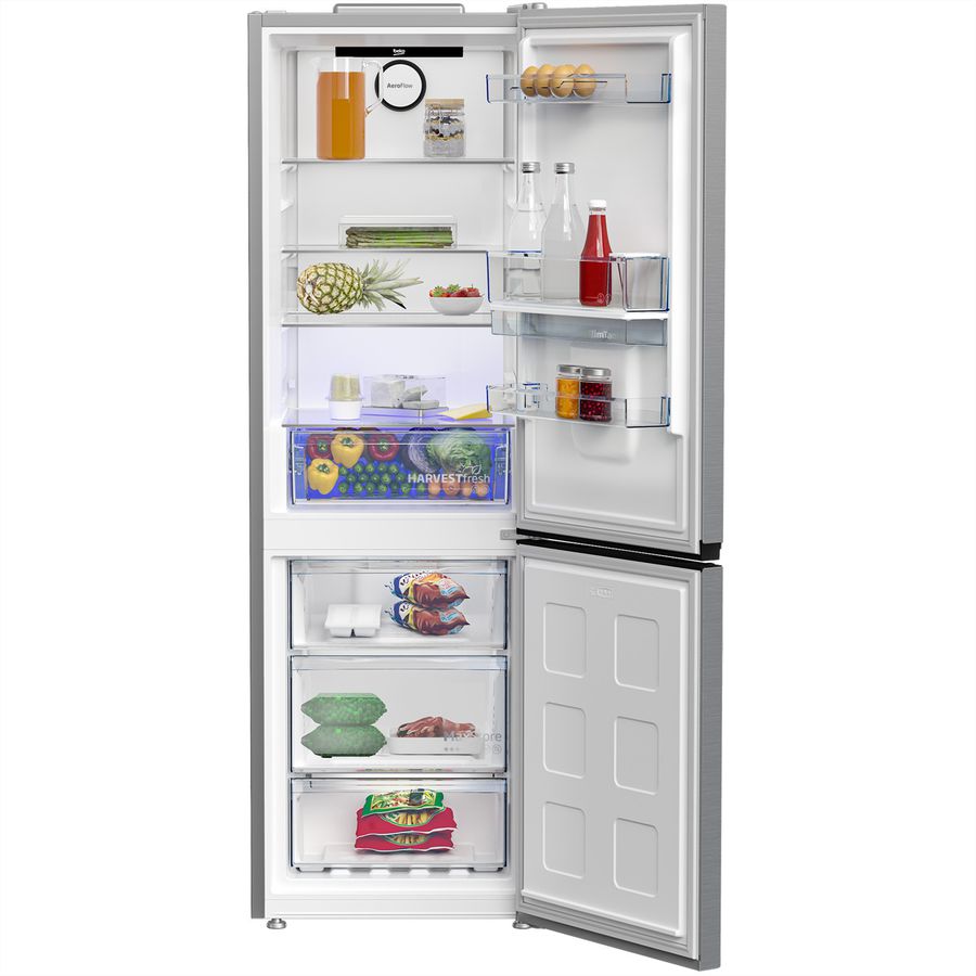 Beko Kühl-Gefrierkombination KG510, 316l, E, Inox