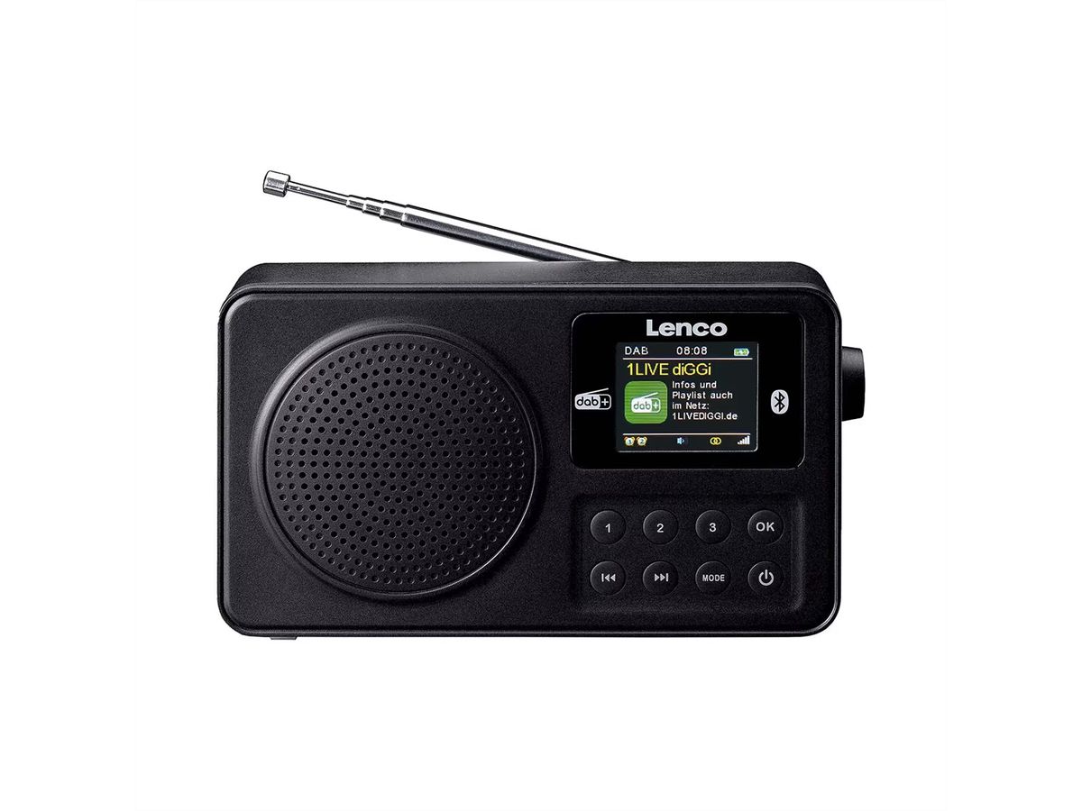 Radio DAB+ compacte PDR-033 de Lenco