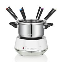 Melissa Elektrisches Fondue 16310230, weiss/ss, 1200W
