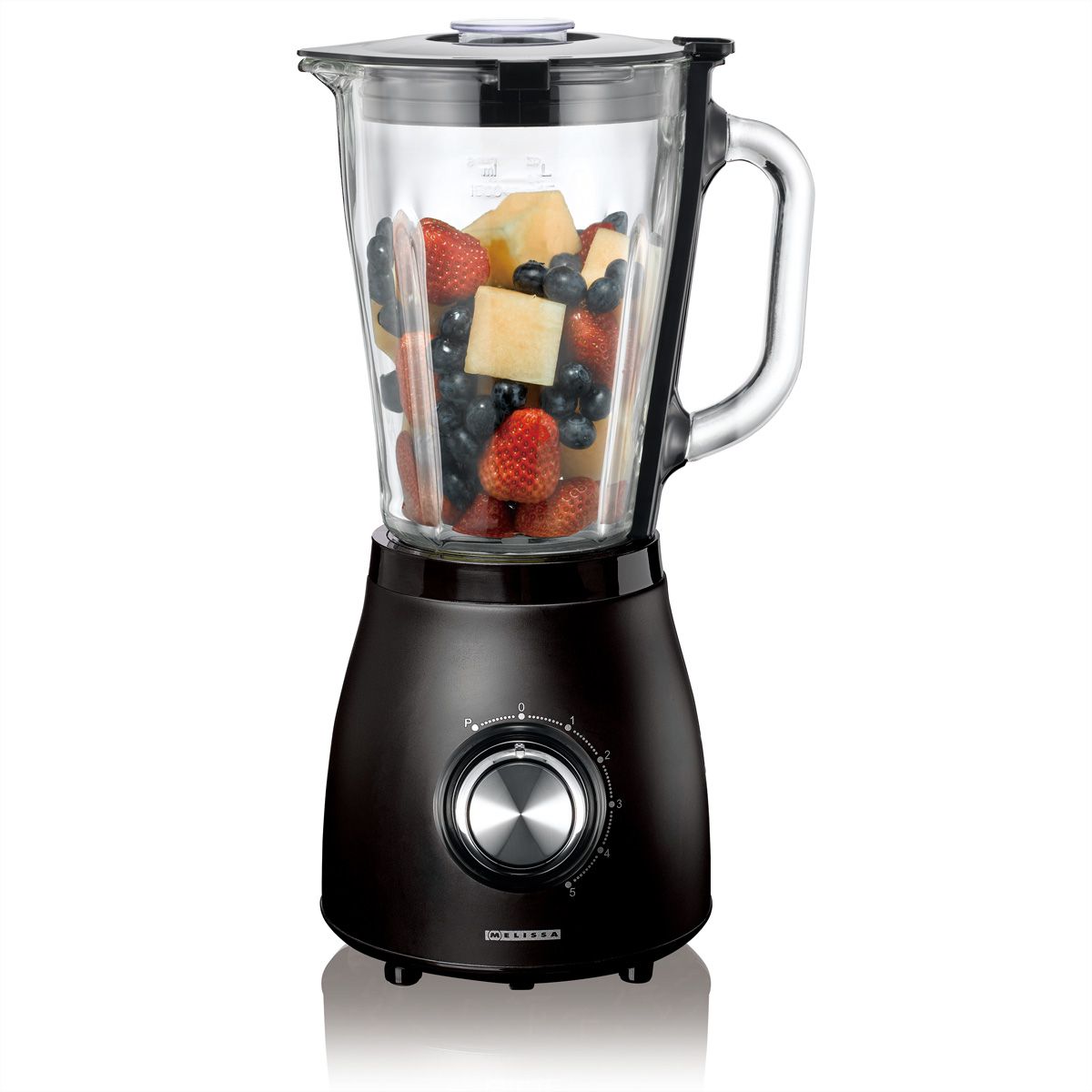 Melissa Mixer 16180133 , schwarz, 1.5L, 500W