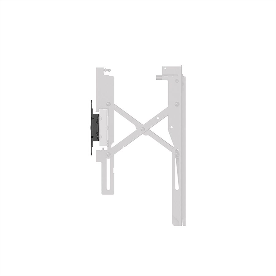 Hagor Adaptateur CPS - Rail adapter, for wall mounting, noir