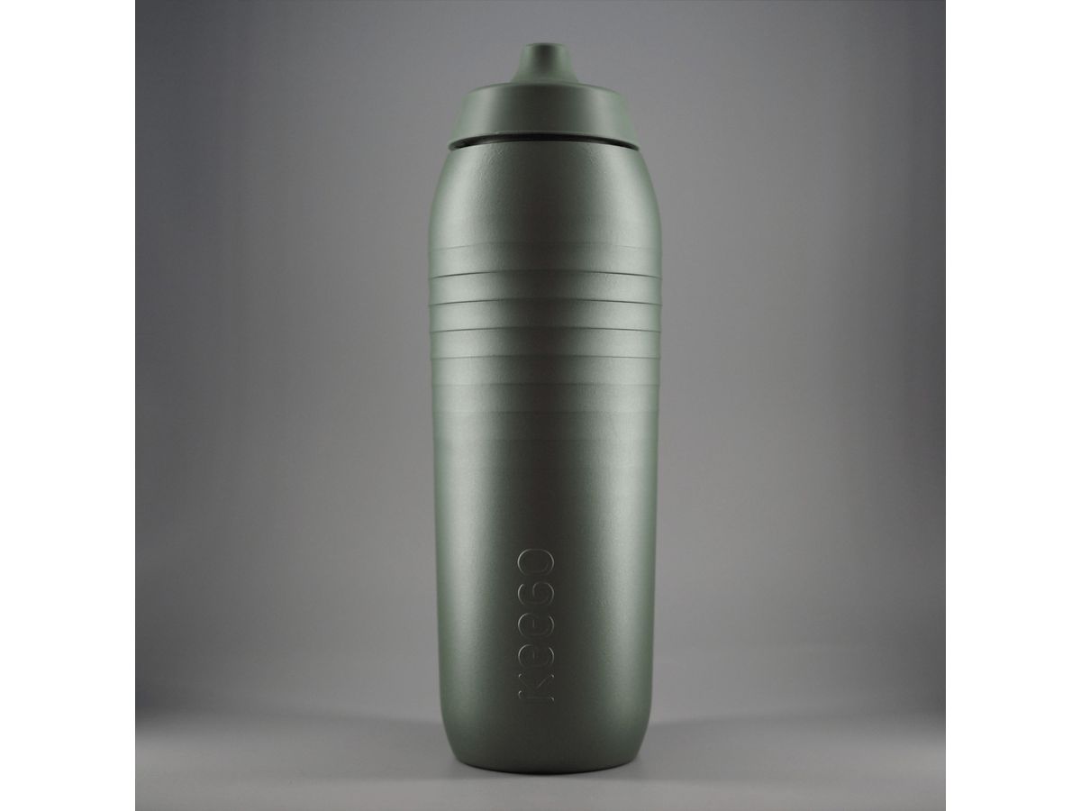 Keego Sportflasche Cycle, 750 ml Gravel Green