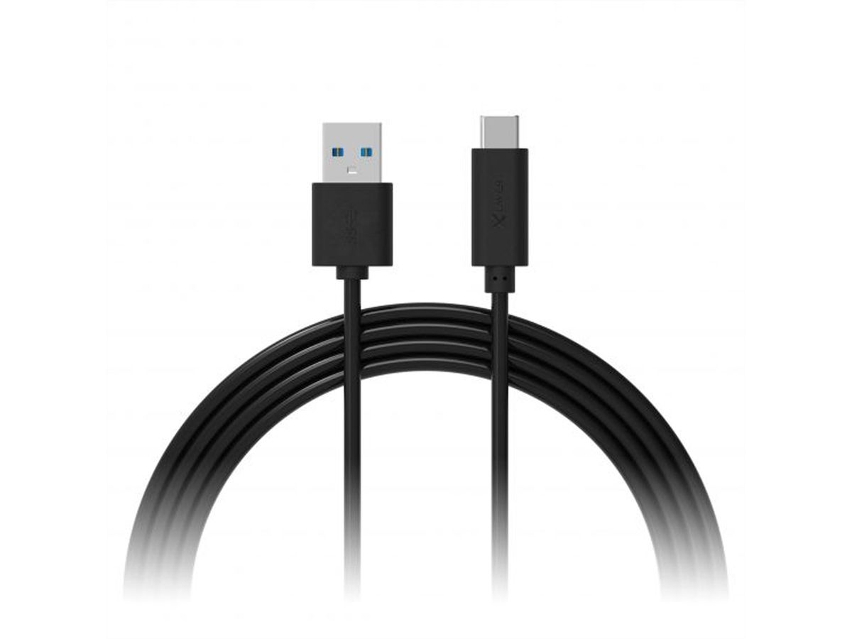Xlayer USB C to USB, 1m, noir