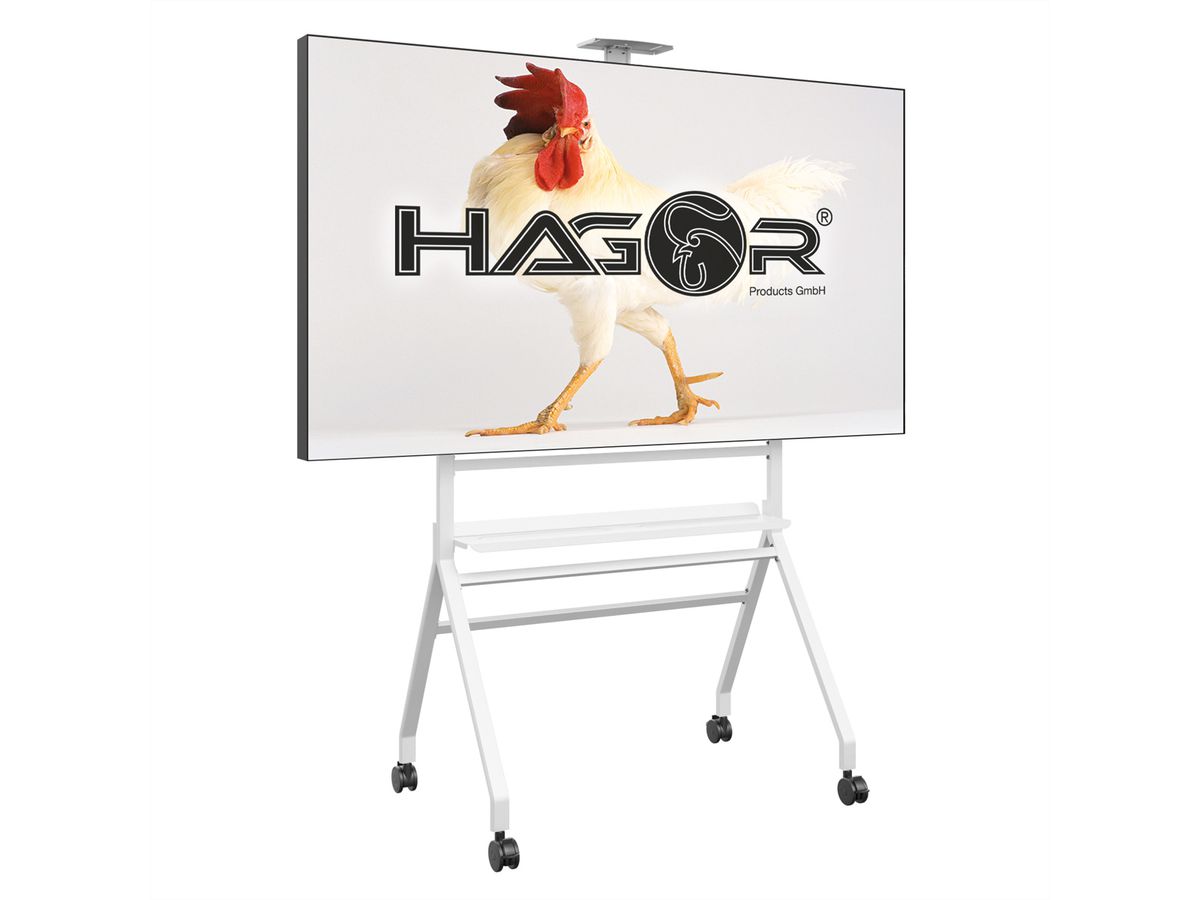 Hagor Flip Stand Scandio 75"  85", blanc