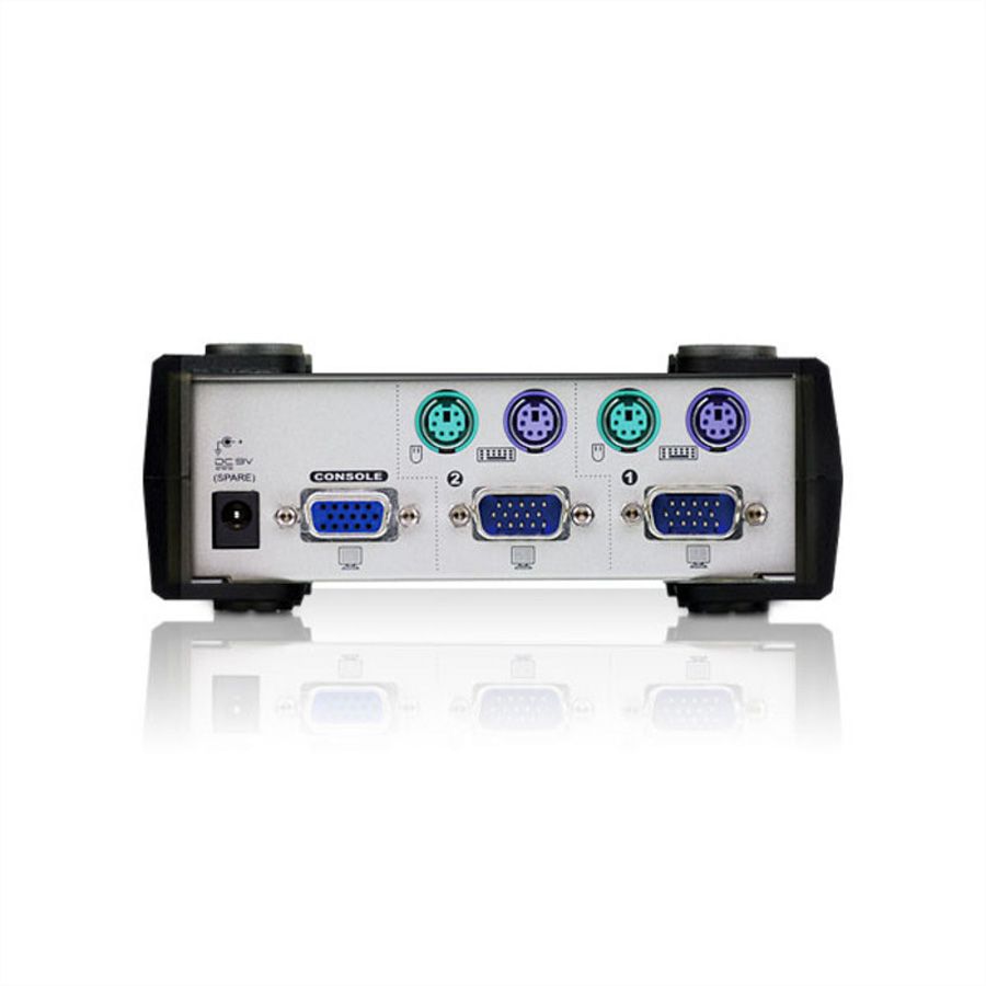 ATEN CS82AC Commutateur KVM VGA PS/2 à 2 ports