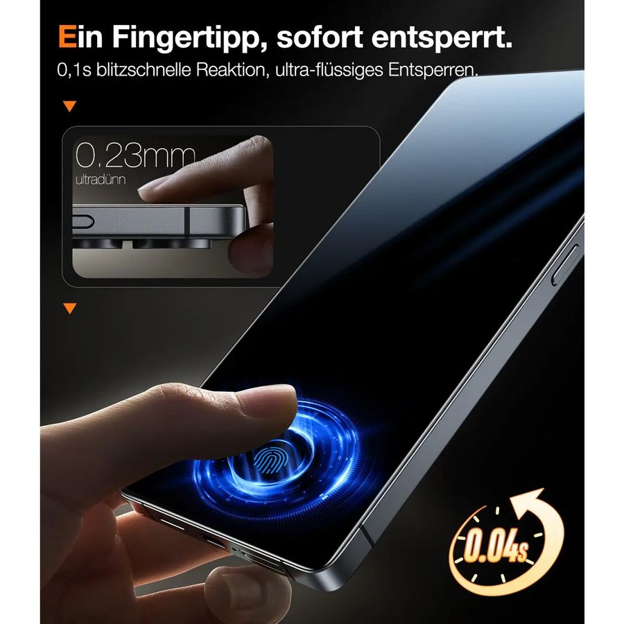 Torras Install Master Displayschutz, Galaxy S25 Ultra, MagSafe, transparent