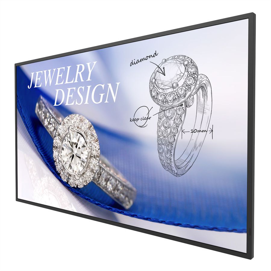 BenQ Signage Display ST7502S , 75", 18/7, UHD, 400cd/m²