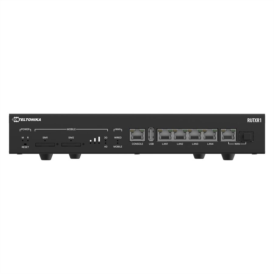 TELTONIKA RUTXR1 Enterprise SFP/LTE Rackable Router