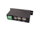 EXSYS EX-1163HM Hub métal USB 2.0, 4 ports