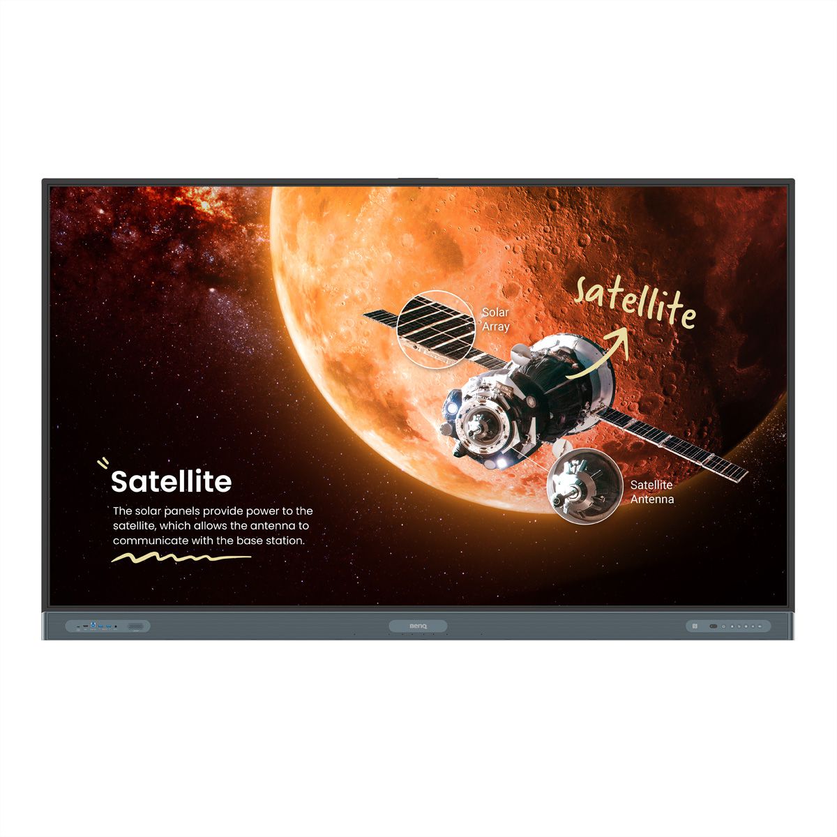 BenQ Interactive Display RP7504, 75", UHD, 450cd/m²