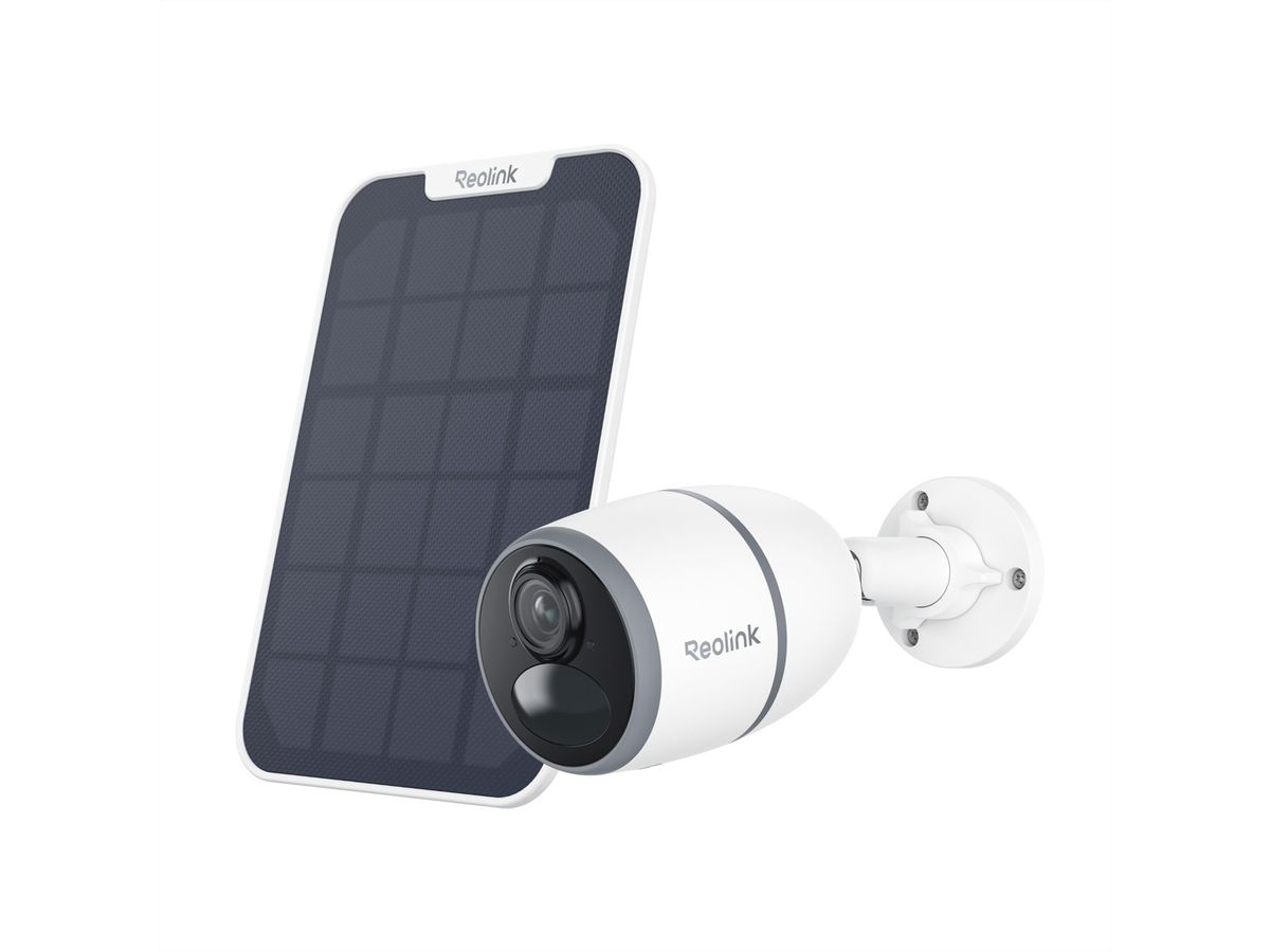 Reolink G330 Outdoor Bullet Kit, 4 MP, 105°, IR-LED 10m, LTE, avec Solar Panel