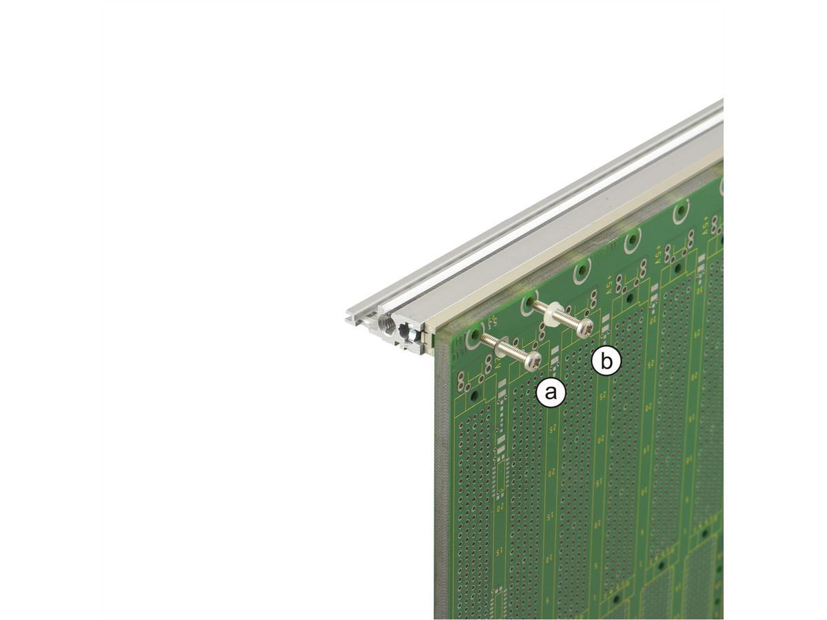 SCHROFF BUSPLATINE 1SLOT VME J1 EDC