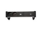 BACHMANN DESK2 ALU BLACK 2xUTE 1xUSBC 60W 0,2m GST18