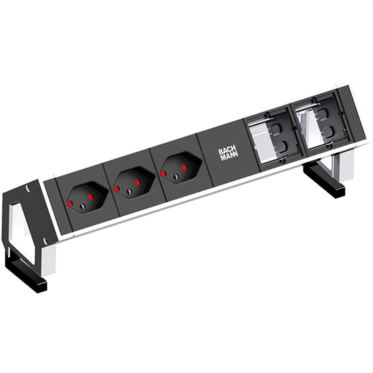 BACHMANN DESK2 3xCH T13 90° 2xCM, SUISSE