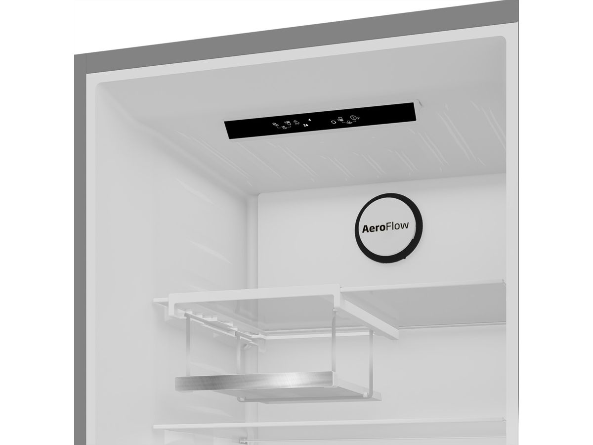 Beko Kühl-Gefrierkombination KG740, 355L, 203.5cm