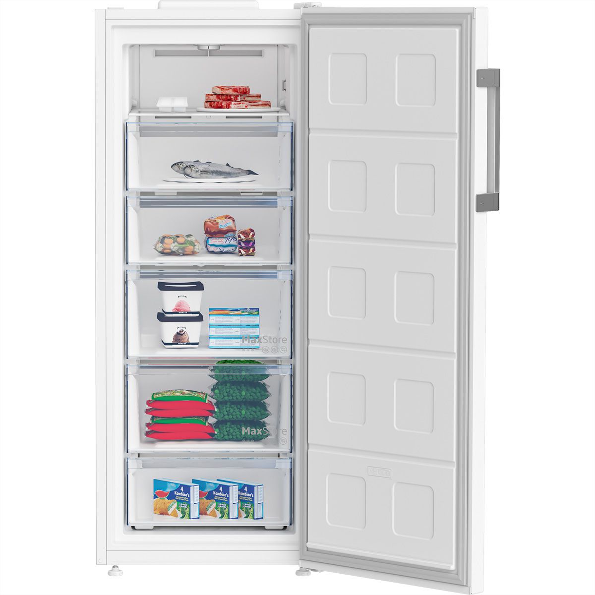 Beko Gefrierschrank GF220, Nofrost, 220l, 151,5cm, weiss