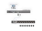 ATEN CL6700MW KVM-Konsole, LCD, DVI, HDMI Full HD, CH-Layout