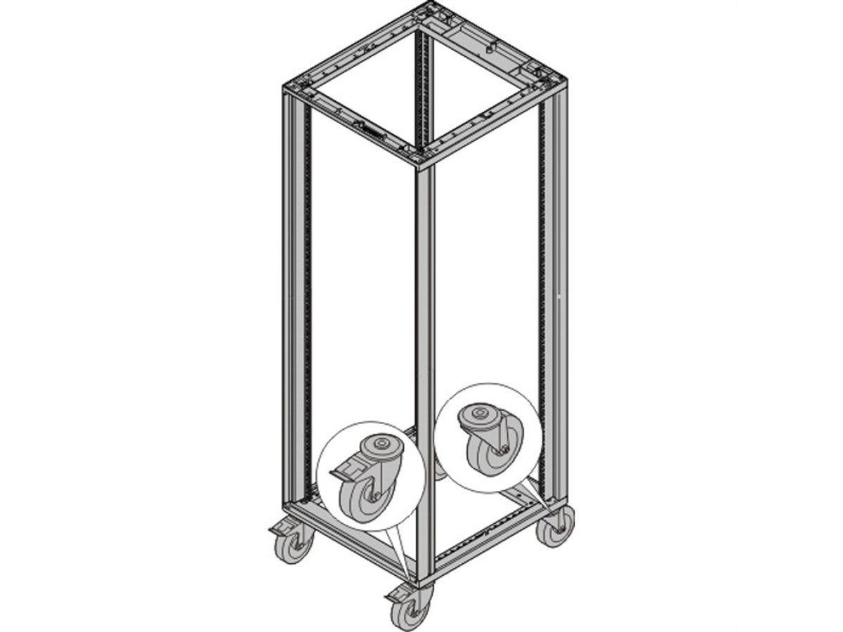 Roulette Novastar SCHROFF, 400 kg