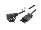 Câble d'alimentation 2P+T/GST18-3, noir, 1 m