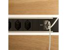 BACHMANN POWER FRAME M 3xCH 0°, 1xUSB C/C 65W L=0,2m