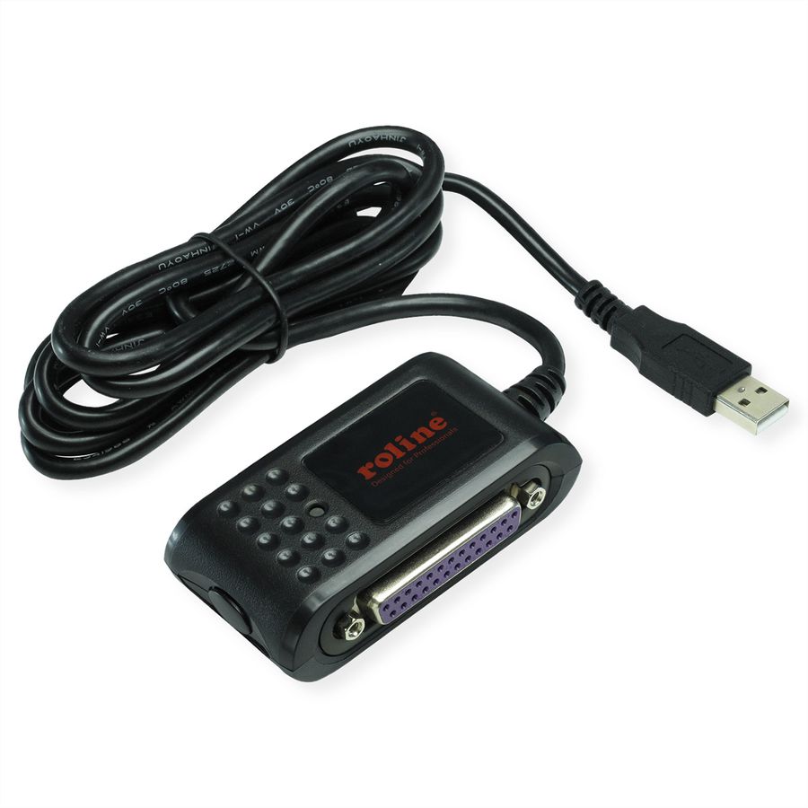 ROLINE Convertisseur USB / parallèle + sériel