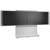 Middle Atlantic Products FM-DS-6675FS-HD8W TV-Halterung 165,1 cm (65") Grau, Silber, Weiß