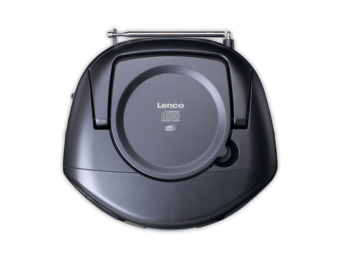 Lenco DAB+ Radio SCD-860BK DAB+/FM-Radio, Bluetooth, CD-Player, LCD-Farbdisplay