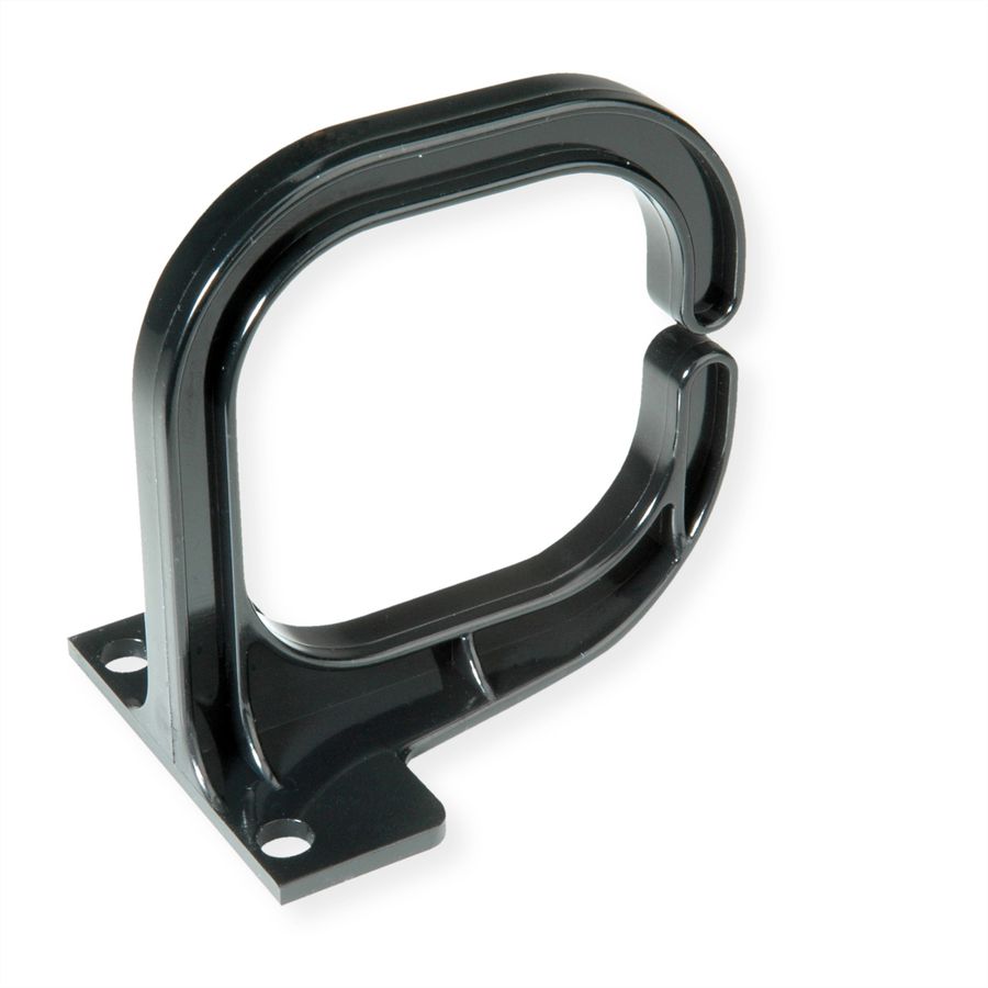 VALUE Etrier 19", 80x80mm, en plastique, noir