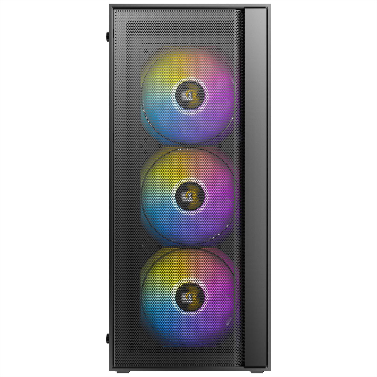 ANTEC AX65 ARGB PC Gehäuse Midi Tower Gaming ATX, schwarz