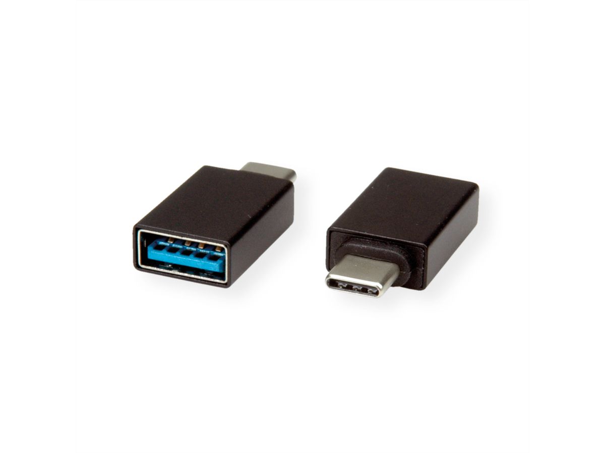 ROLINE Adaptateur USB 3.2 Gen 1, USB Type A - C, F/M