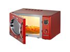 Melissa Mikrowelle 16330129, metallrot, 800W, 23L