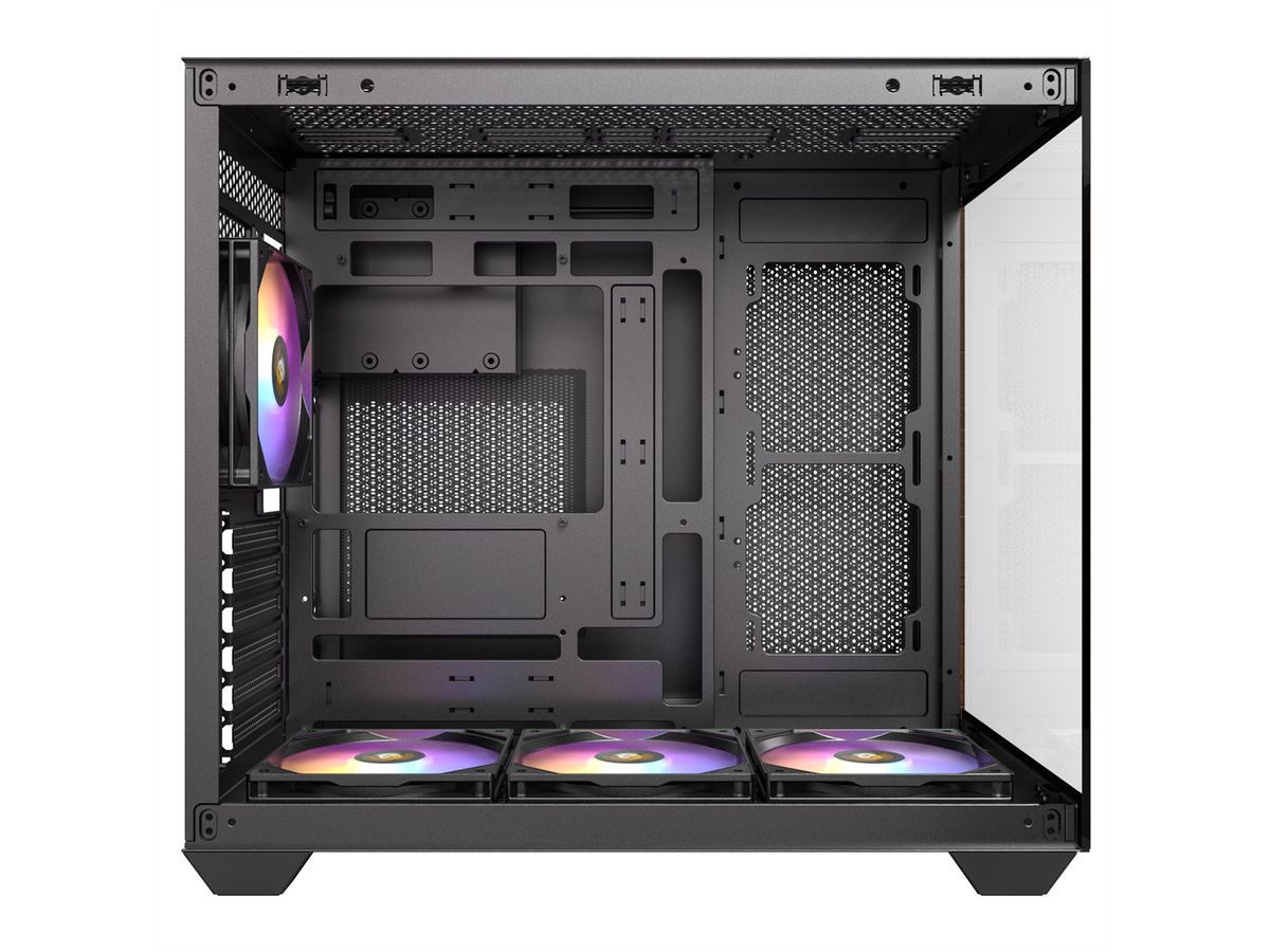 ANTEC CX800 ARGB_B Wood Boîtier PC Midi Tower Black ATX